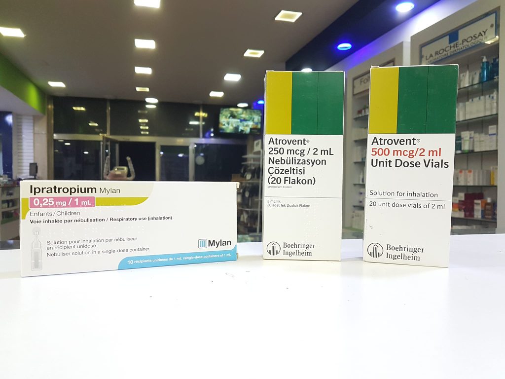 The group of medicines "IPRATROPIUM MYLAN" (aventolin.com)